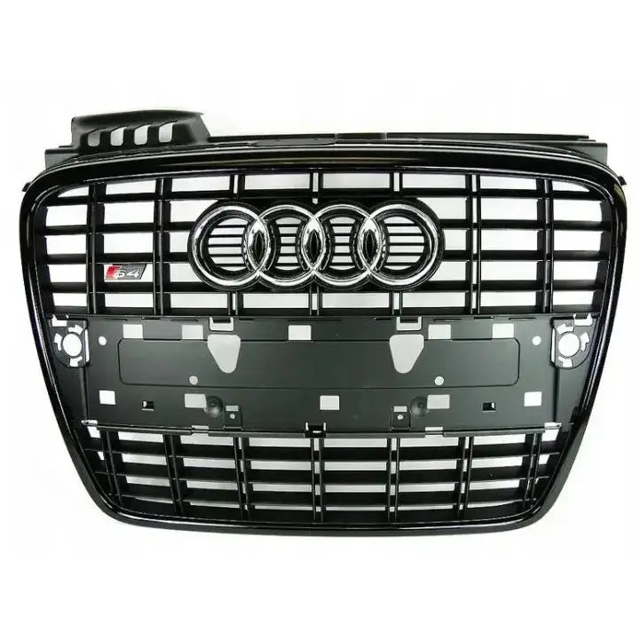 Grill Audi A4 (b7) 04-08 Oe S4 Black - 1