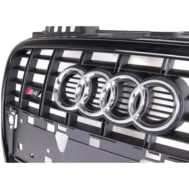 Grill Audi A4 (b7) 04-08 Oe S4 Black - 3