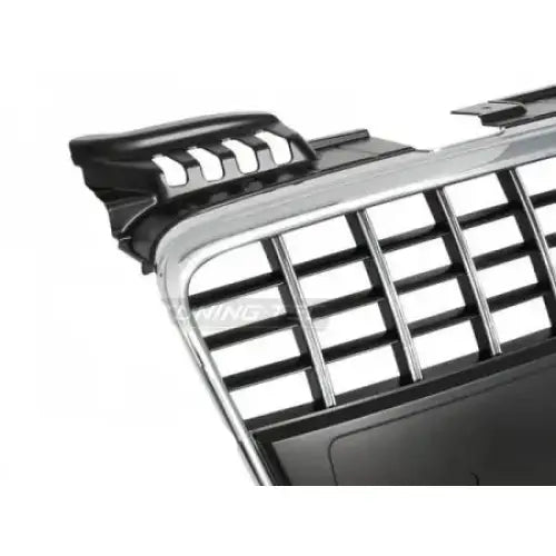 Grill Audi A4 B7 04-08 S8 Look Chrome Black - 3