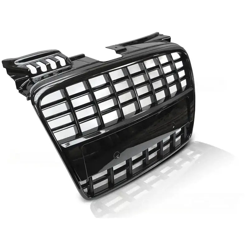 Grill Audi A4 B7 04-08 S8 Look Glossy Black - 1