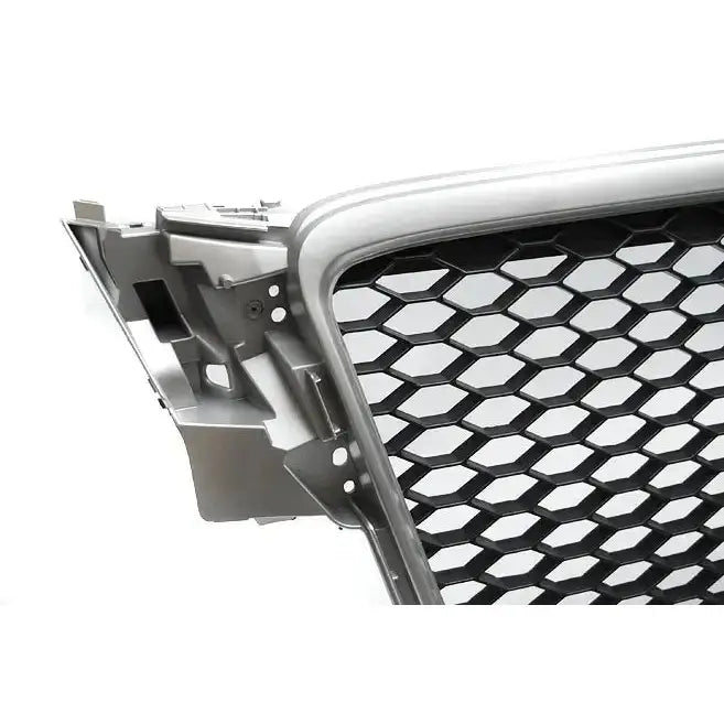 Grill Audi A4 B8 08-11 Rs-style Silver - 3