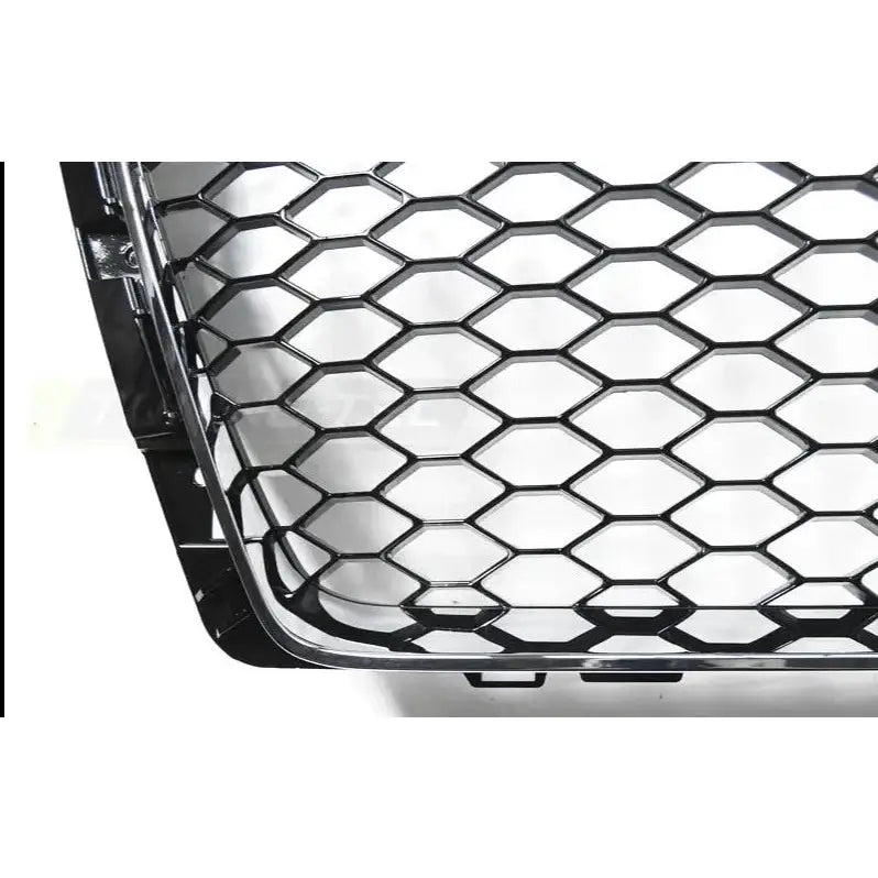 Grill Audi A4 B9 15-19 Rs-style Black Chrome - 4