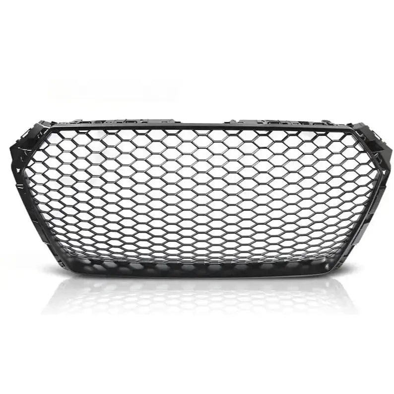 Grill Audi A4 B9 15-19 Rs-style Matt Black - 2