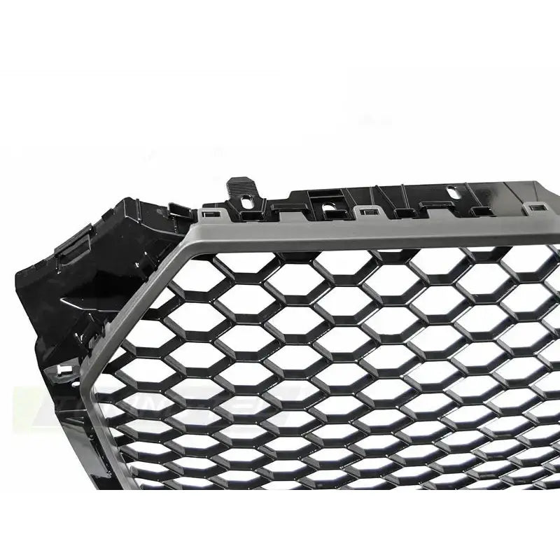 Grill Audi A4 B9 15-19 Rs-style Matt Gray - 3