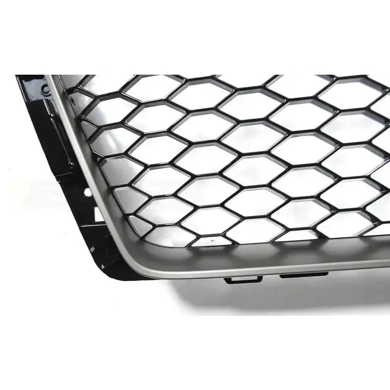 Grill Audi A4 B9 15-19 Rs-style Matt Gray - 4