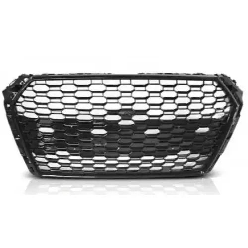 Grill Audi A4 B9 15-19 Rs4-style Glossy Black - 2