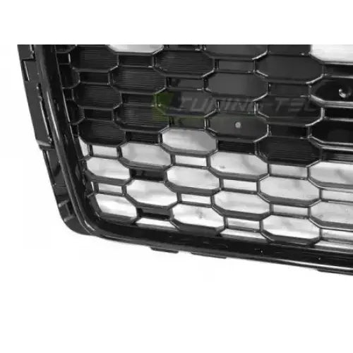 Grill Audi A4 B9 15-19 Rs4-style Glossy Black - 3