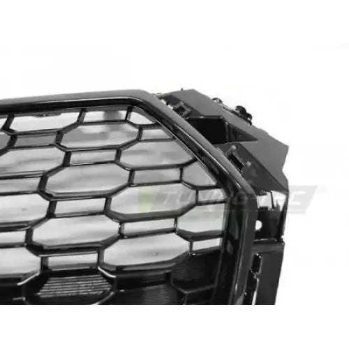 Grill Audi A4 B9 15-19 Rs4-style Glossy Black - 4