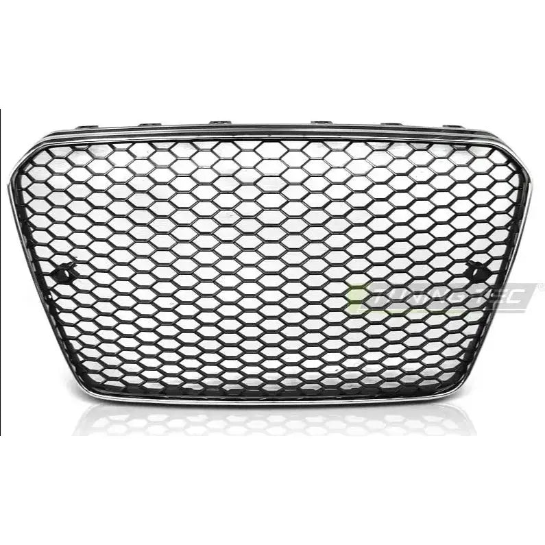 Grill Audi A5 11-16 Rs5-style Chrome Black - 2