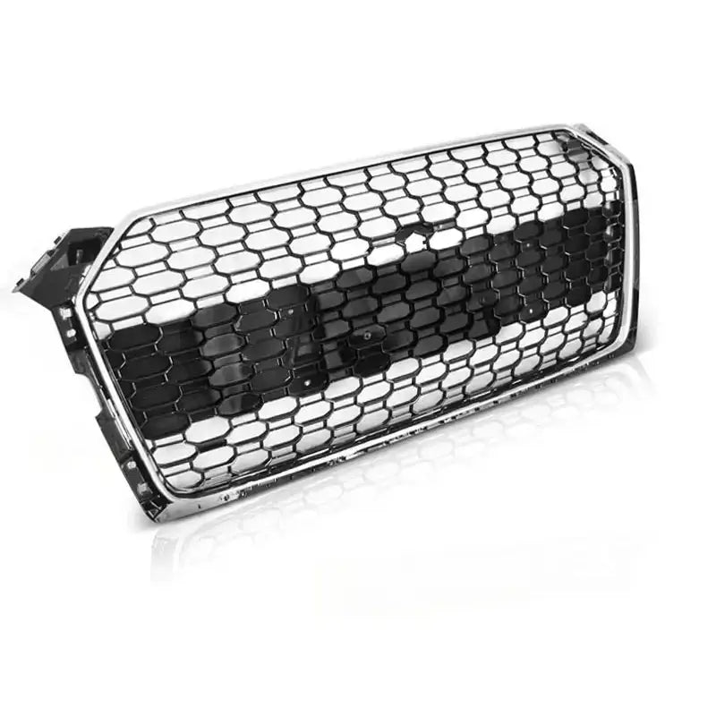 Grill Audi A5 18- Rs5-style Chrome Glossy Black - 1