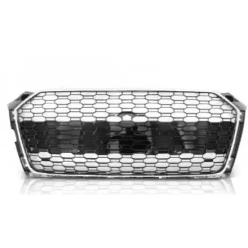 Grill Audi A5 18- Rs5-style Chrome Glossy Black - 2