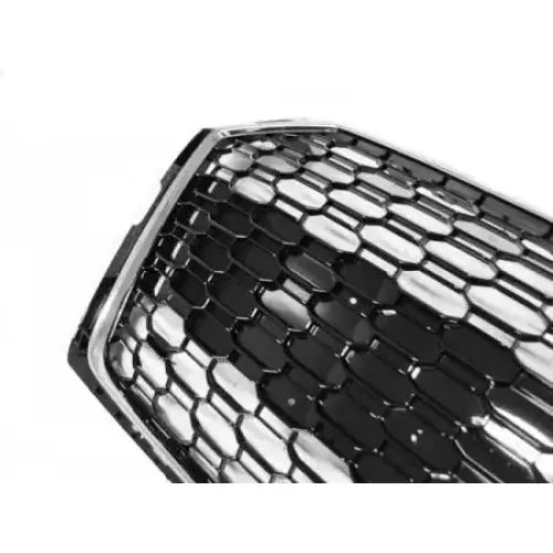 Grill Audi A5 18- Rs5-style Chrome Glossy Black - 3