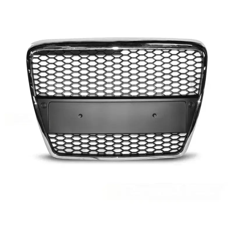 Grill Audi A6 (c6) Rs-type 04.04-08 Chrome - 1