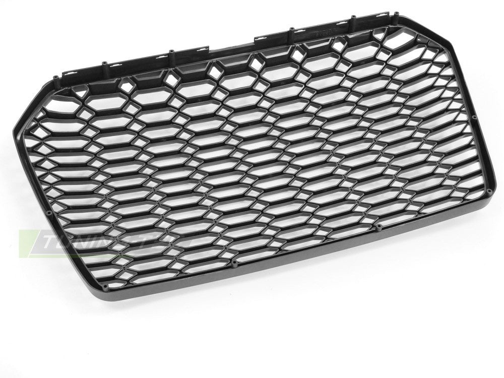 Komplett sport-grill i helsvart glossy finish til Audi A6 C7 facelift 2014–2018