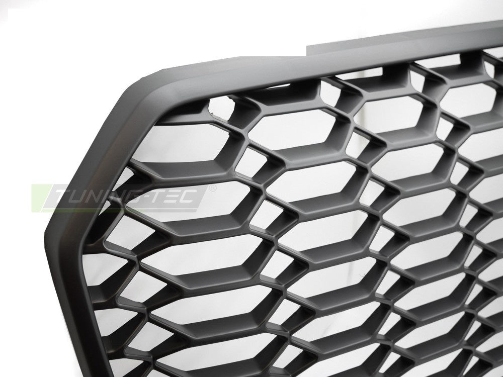 Sport-grill svart montert på Audi A6 C7 facelift 2014–2018 helhetsvisning