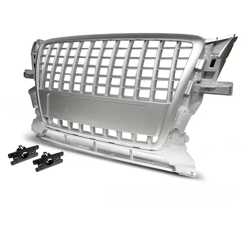 Grill Audi Q5 08-09.12 Sølv S-line Style - 1