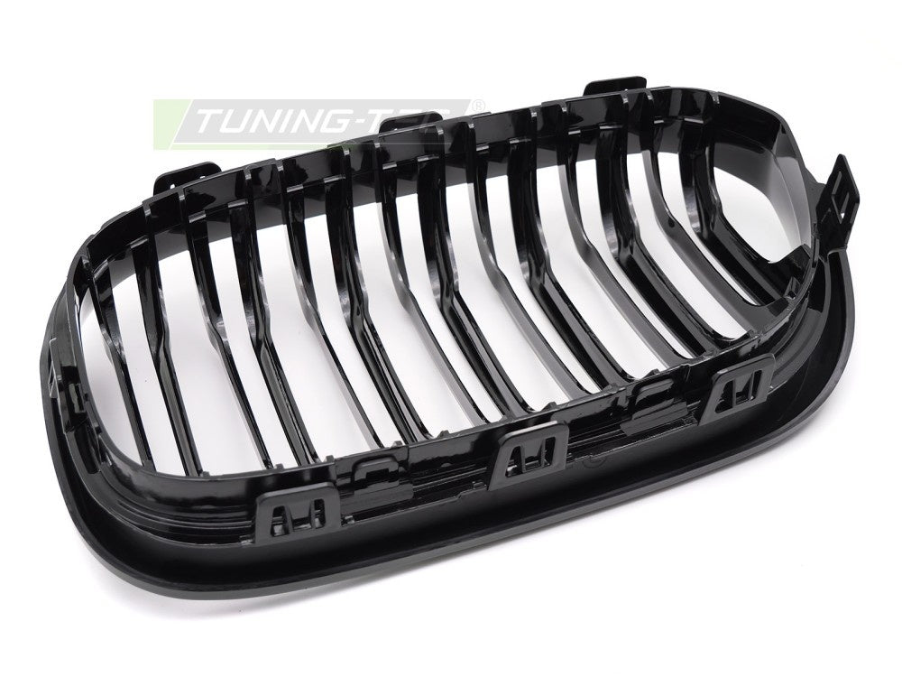 Svart frontgrill med dobbeltstavdesign til BMW F20 F21 LCI – GRBMG3