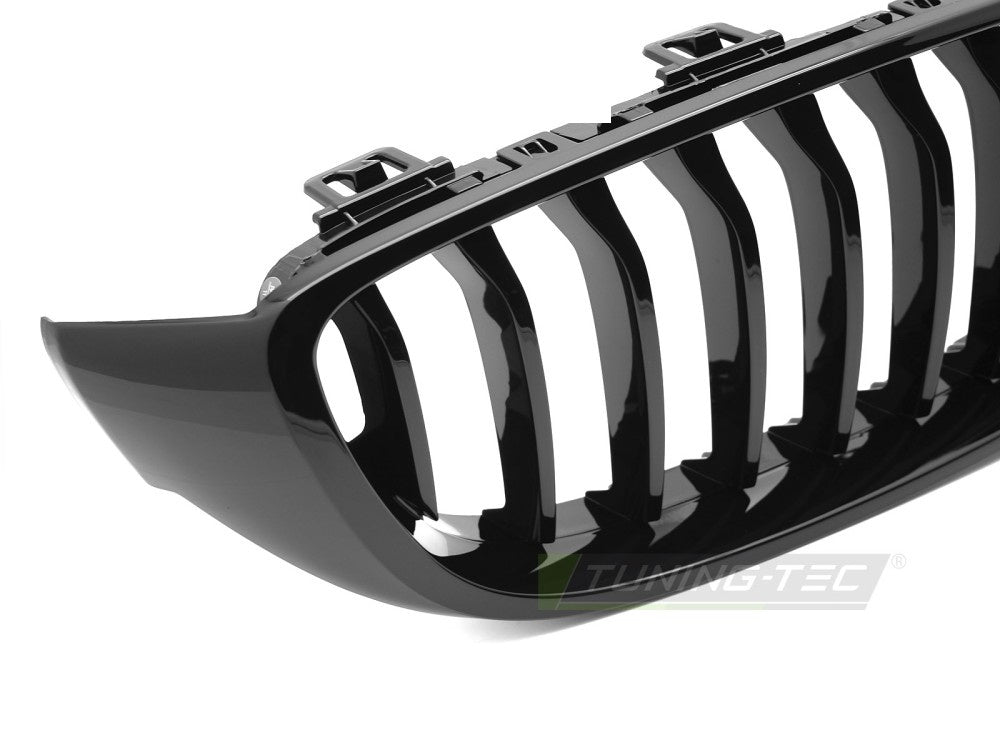 BMW 2-serie F44 F45 F36 med svart glossy frontgrill fra siden