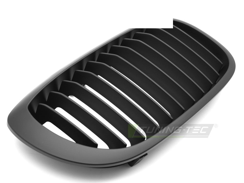 Matt svart nyregrill til BMW E46 LCI Sedan og Touring – produktbilde