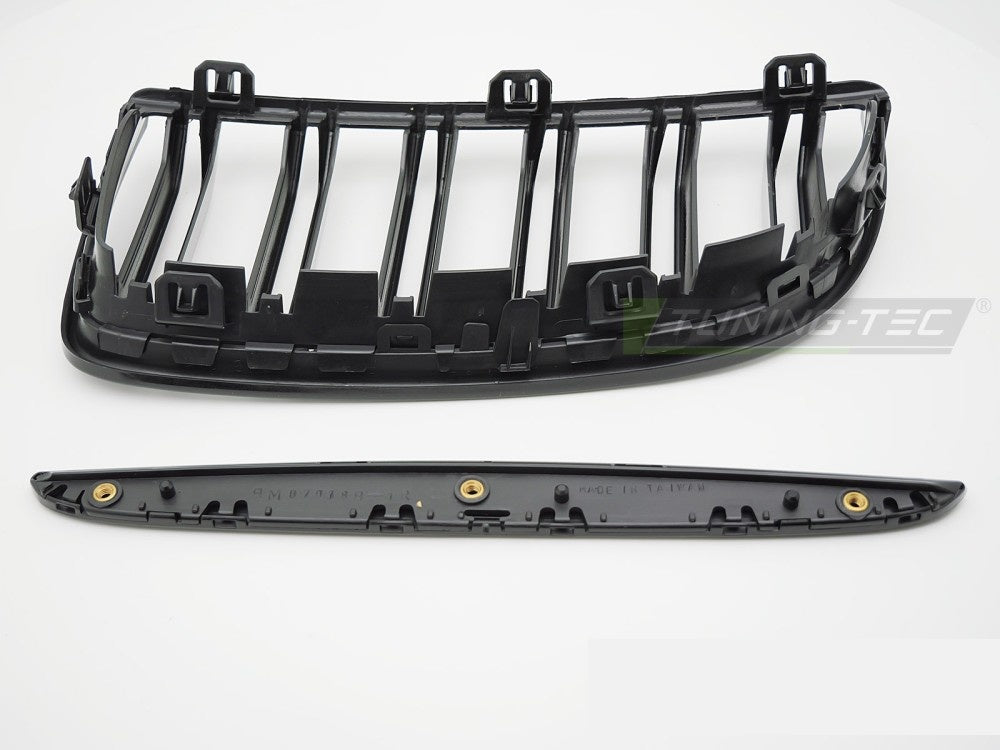 Svart sportsgrill til BMW 3-serie E90 og E91 pre-facelift