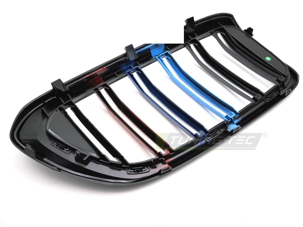 Grill-sett til BMW G32 Gran Turismo med M-inspirerte tri-color detaljer