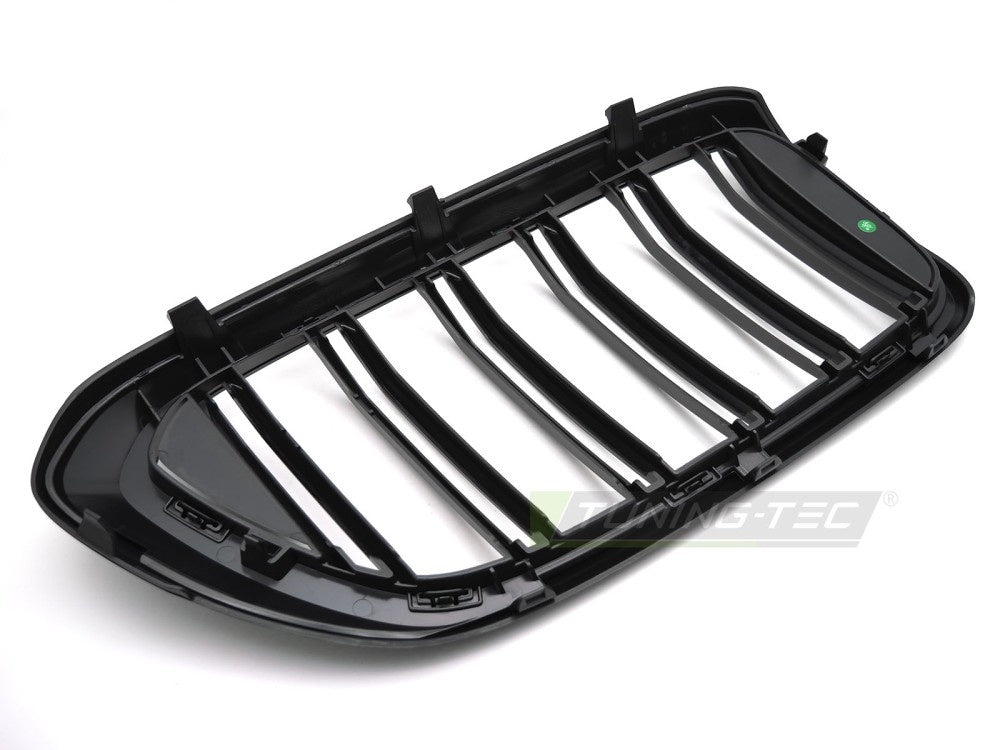 Dobbel bar grill i matt svart montert på BMW G32 6-Serie 2017–2020