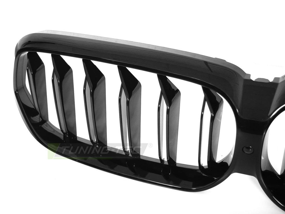 BMW 6-Serie GT G32 LCI grill GRBMT4 dobbel bar glossy svart detaljbilde