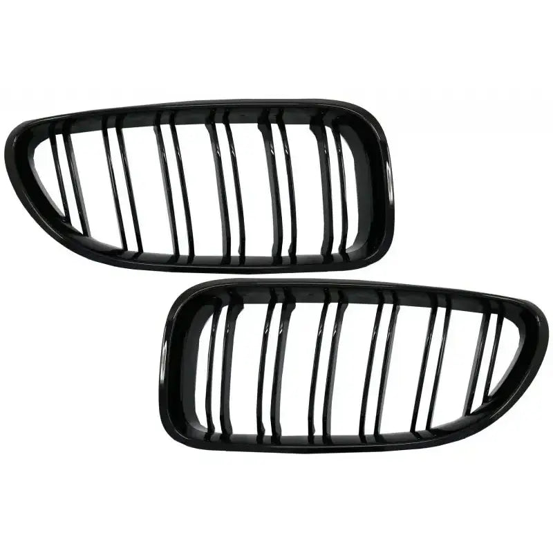 Grill Bmw 6 Series F06 F12 F13 12-18 M6 Design Double Stripe Piano Black