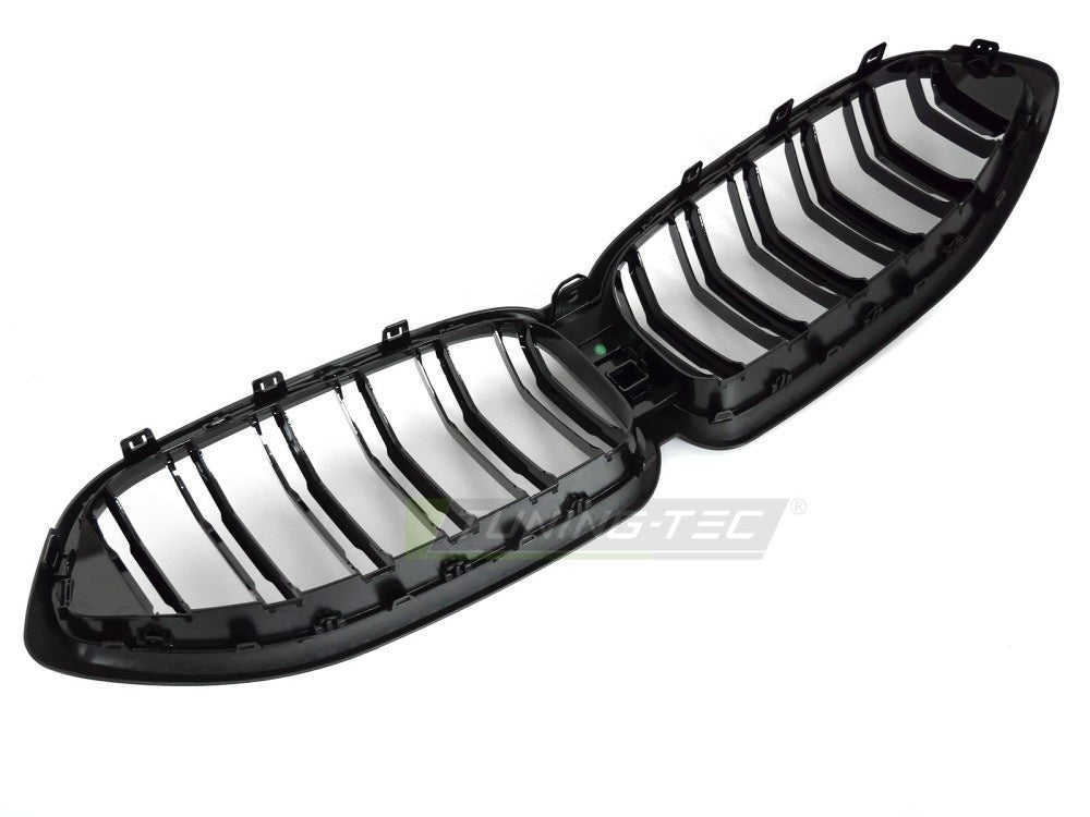 Nyregrill glossy svart BMW G14 G15 8-Serie montert på frontparti