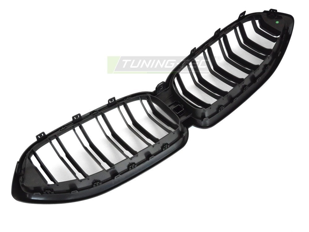 Nyregrill matt svart BMW 8-Serie G14 G15 komplett sett med doble barer