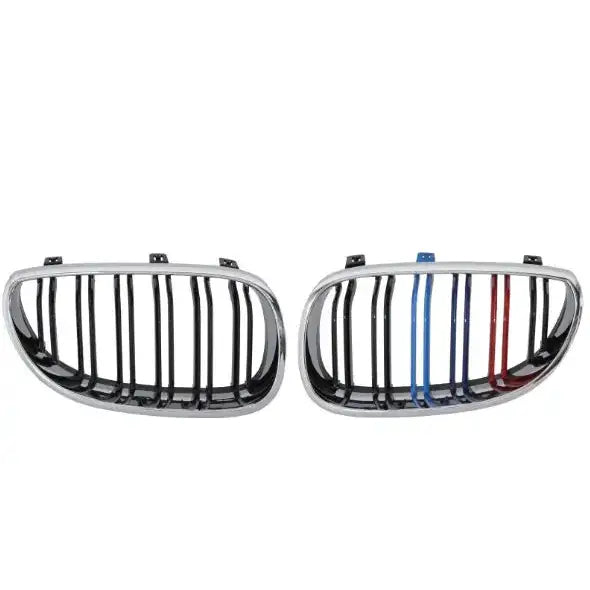 Grill Bmw E60 E61 03-10 Chrome Black - 1