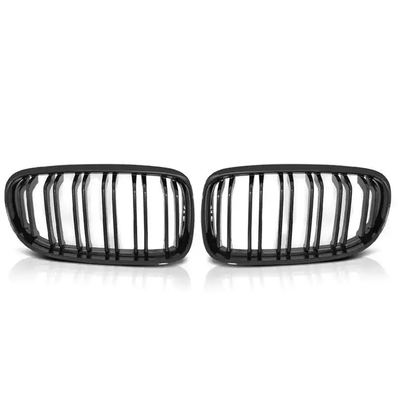 Grill Bmw E90 / E91 Lci 09- Glossy Black Double Bar M-look