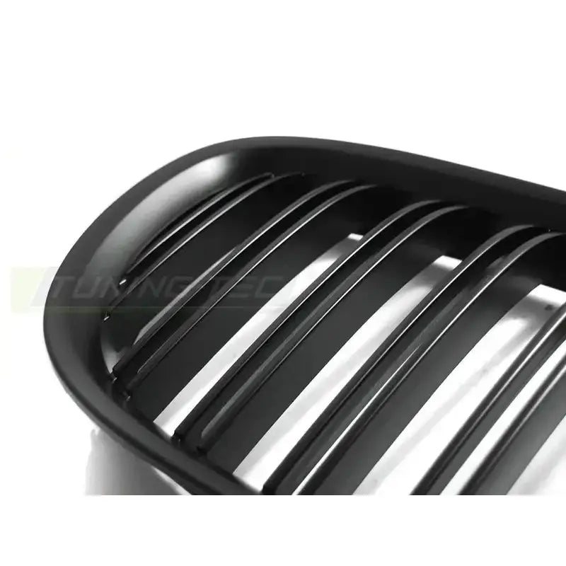 Grill Bmw F01 09-12 Double Bar Matt Black