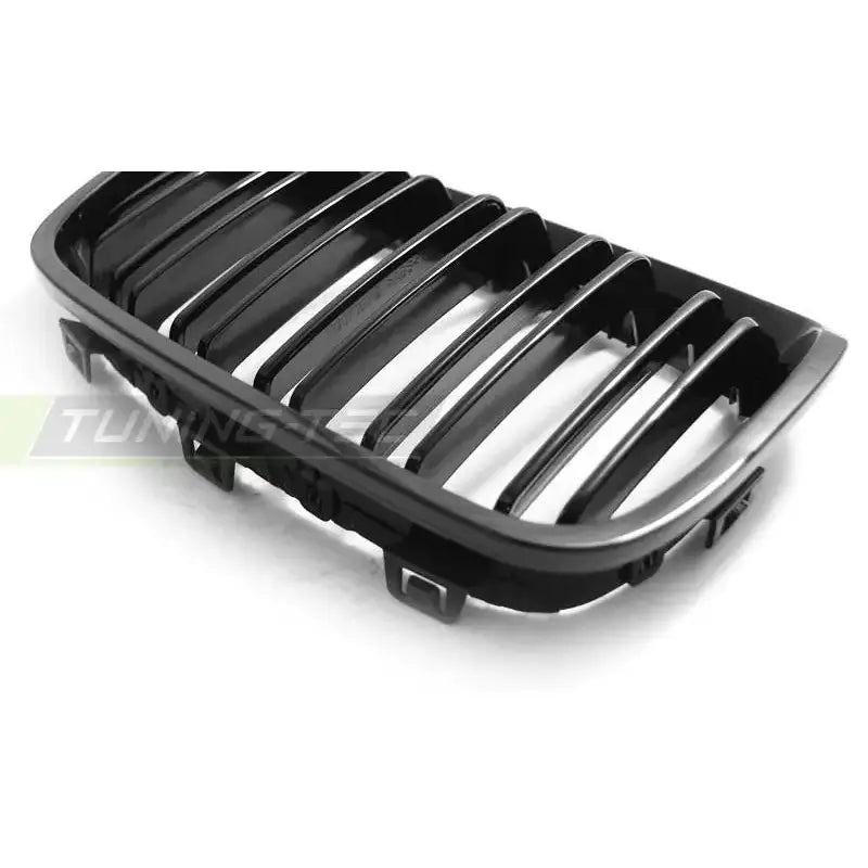 Grill Bmw F20 F21 11-12.14 Glossy Black Double Bar M-look - 3