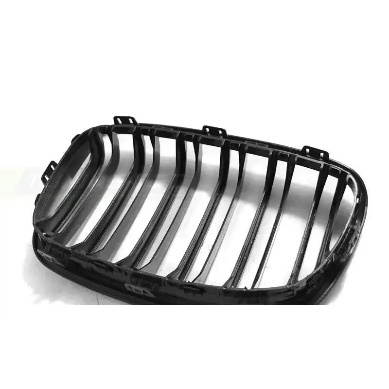 Grill Bmw F20 F21 11-12.14 Glossy Black Double Bar M-look - 4