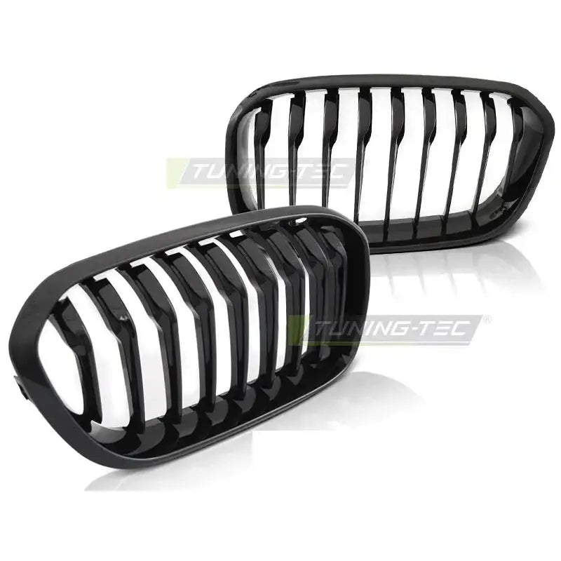 Grill Bmw F20 F21 Lci 15-18 Glossy Black - 2