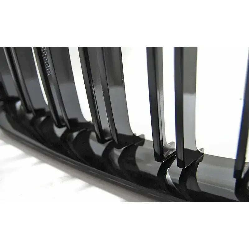 Grill Bmw F20 F21 Lci 15-18 Glossy Black Double Bar - 3