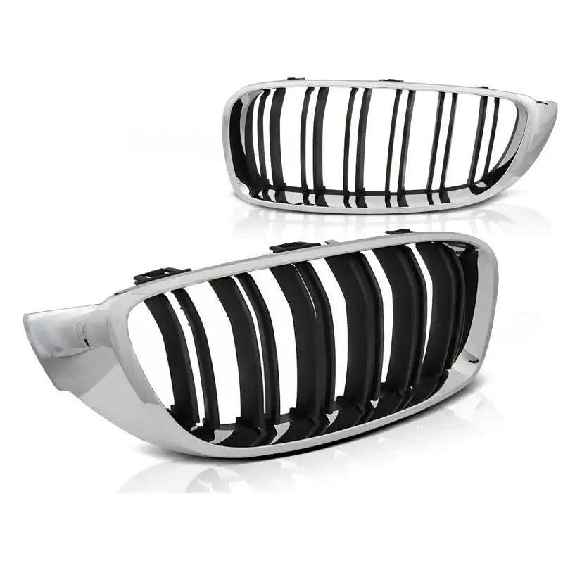 Grill Bmw F32,f33,f36 13- M4 Look Chrome Black