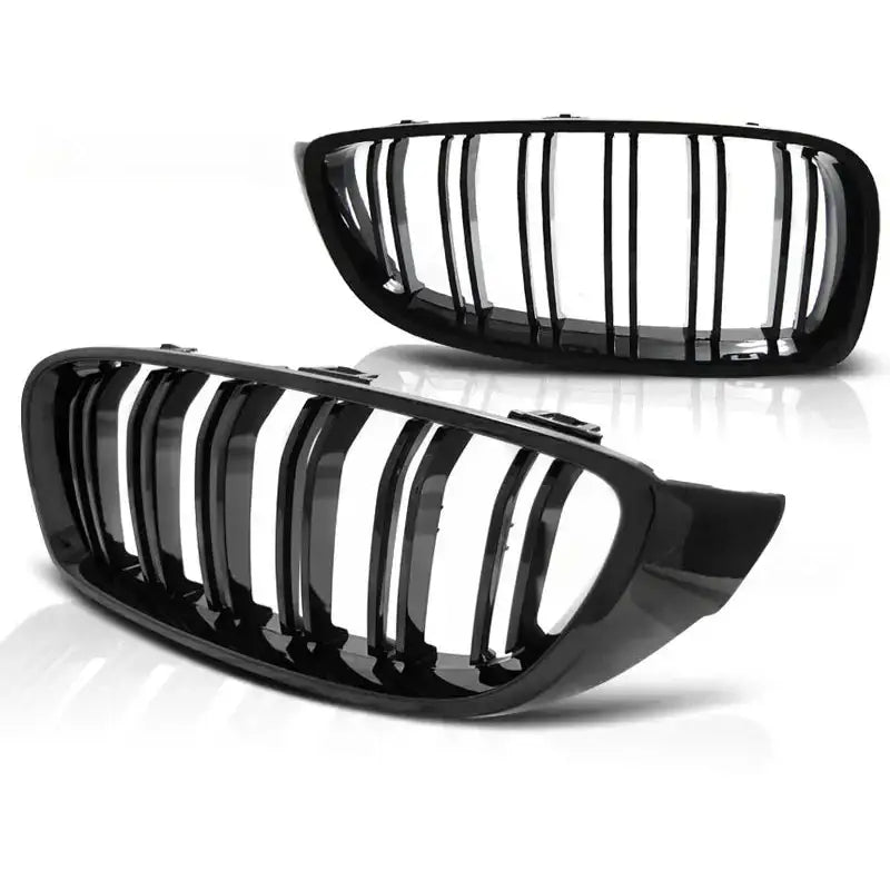 Grill Bmw F32,f33,f36 13- M4 Look Glossy Black - 1