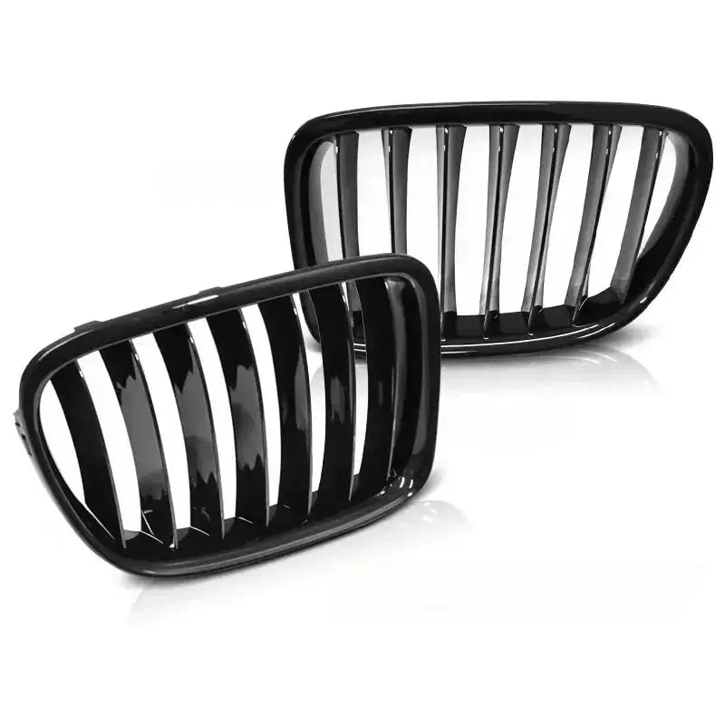 Grill Bmw X1 84 Lci 12-14 Glossy Black