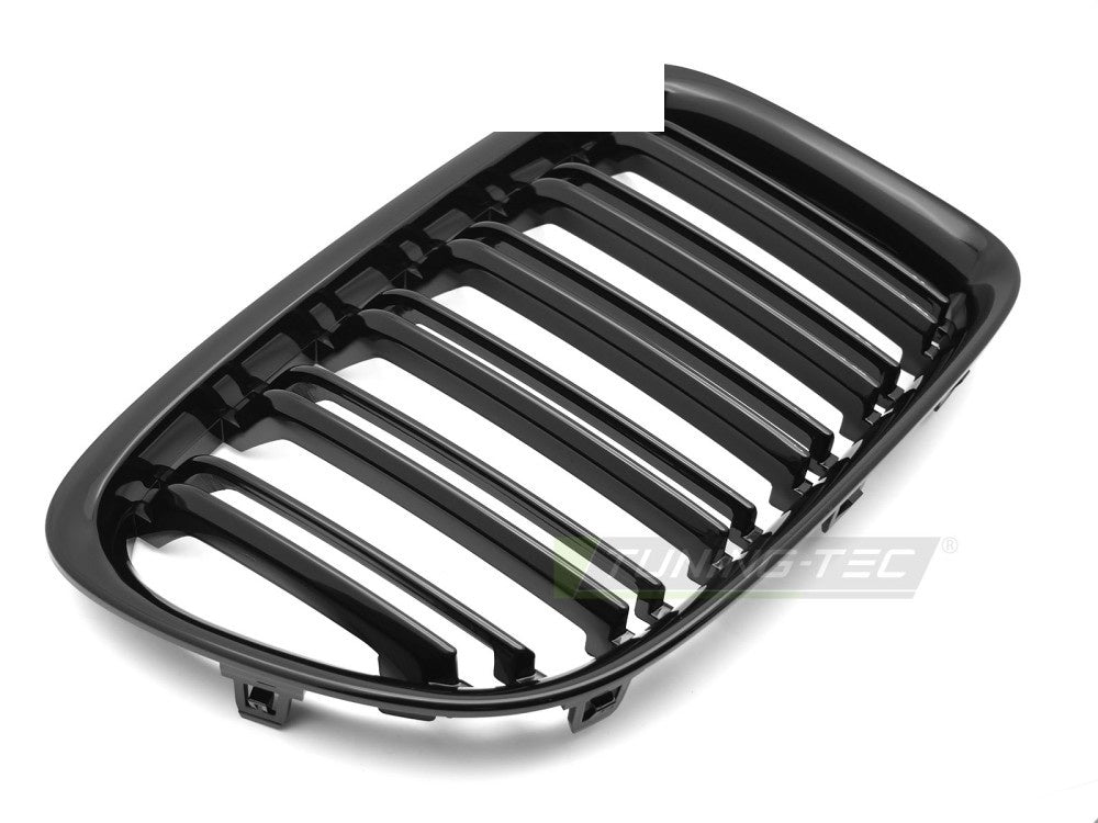 Komplett grillsett BMW X1 E84 glossy svart sport før montering