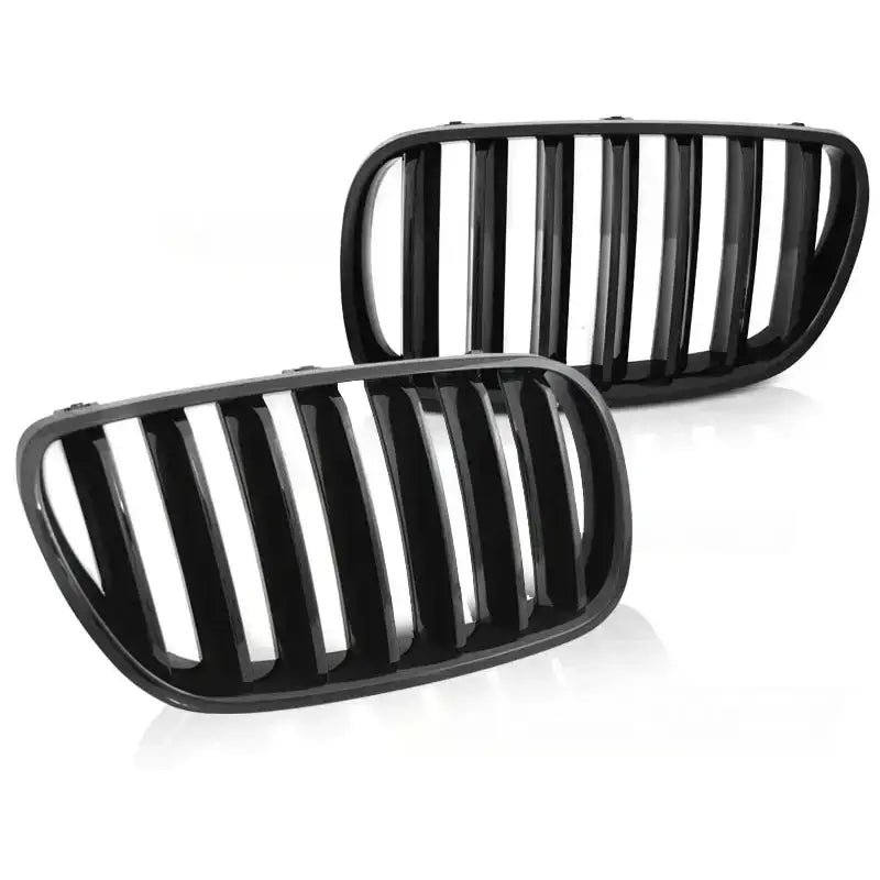 Grill Bmw X3 E83 Lci 06-10 Glossy Black - 1