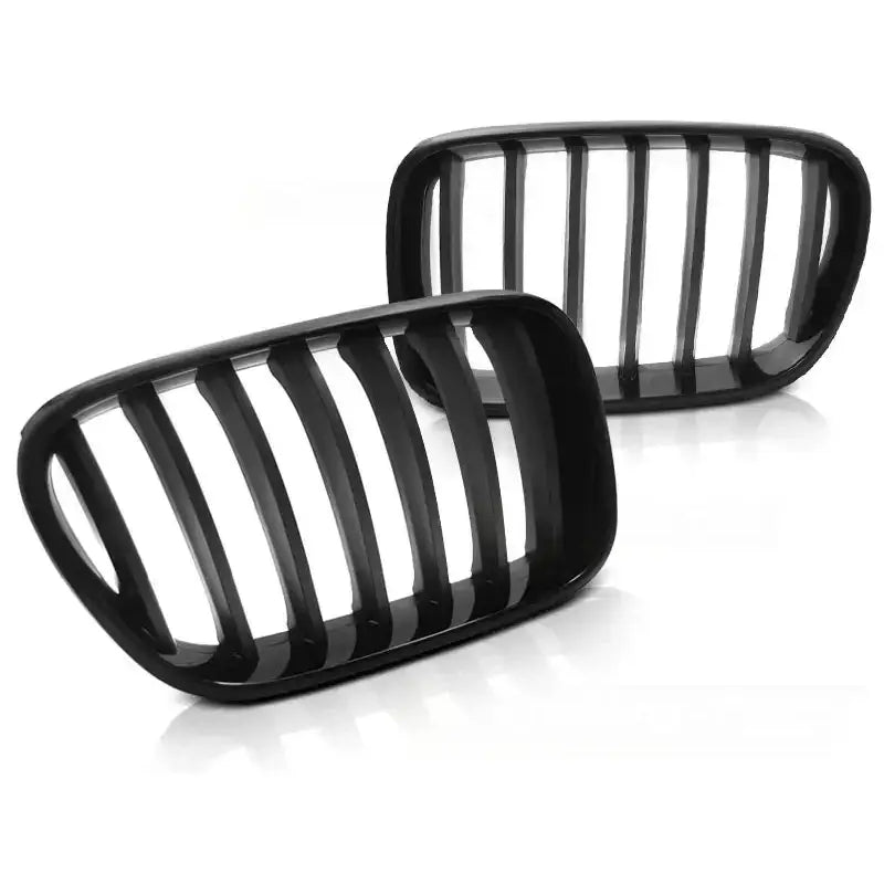 Grill Bmw X3 F25 10-07.14 Glossy Black-black Matt