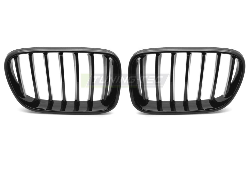 BMW X3 F25 grill i glossy svart finish vist fra siden