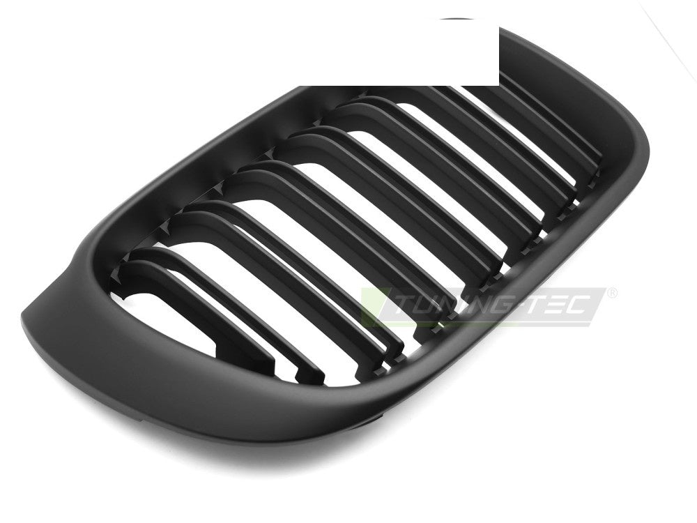 BMW X3 F25 sportsgrill i matt svart montert på front med nyredesign