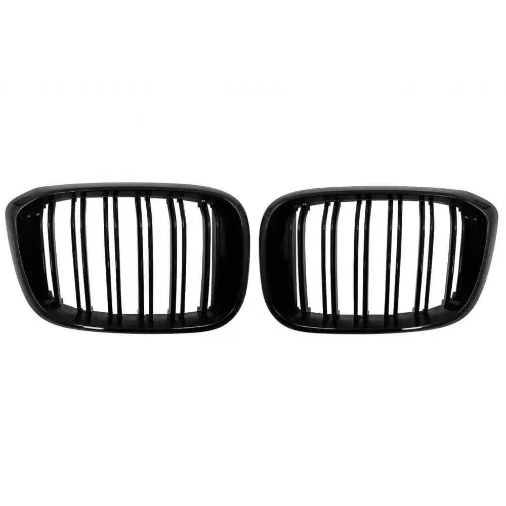 Grill Bmw X3 G01 17- Double Stripe m Design Piano Black - 1