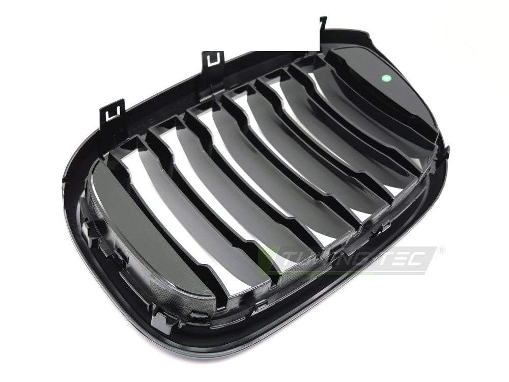 Komplett grillsett i glossy svart for BMW X3 G01 produktbilde