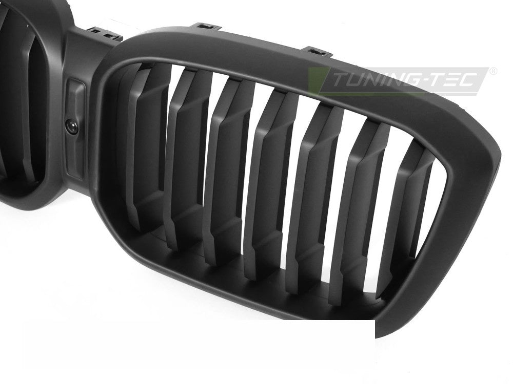 Komplett grillsett matt svart for BMW X3 G01 LCI facelift