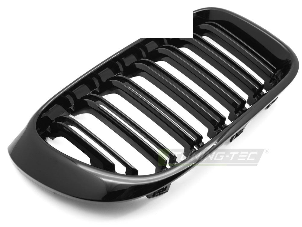 BMW X4 F26 sport nyregrill i blank svart finish med doble sprosser