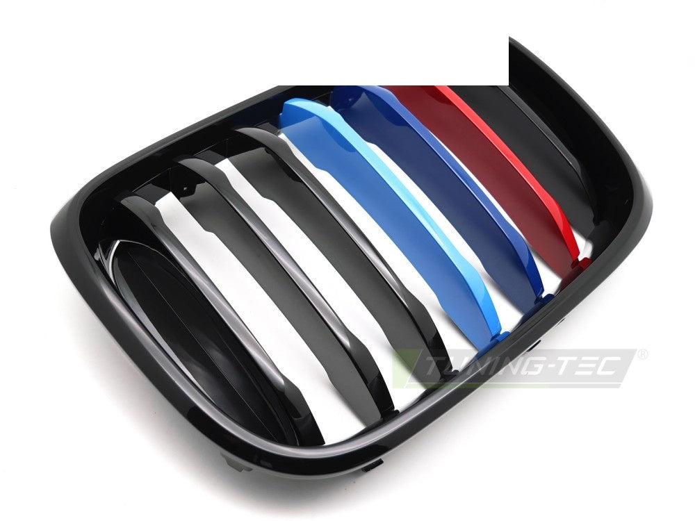 Tri-colour grill BMW X4 G02 2018–2021 dobbel nyredesign